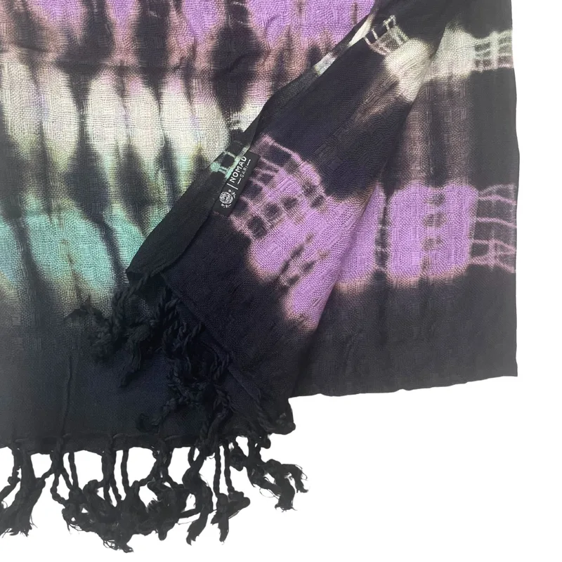 Boho Java Art Stole/Scarf - Multi Stripes - 62x200cm — foto 1