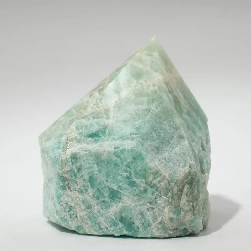 Gemstone Top Polished Points Indian Amazonite — foto 1