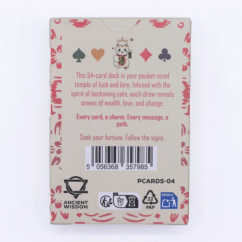 Fortune Cats Playing & Oracle Cards- Maneki Neko Deck — foto 3