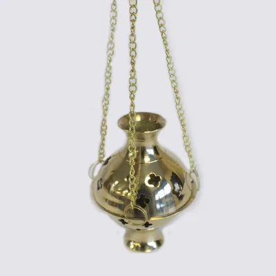 Hanging Brass Incenso Bruciatore — foto 4
