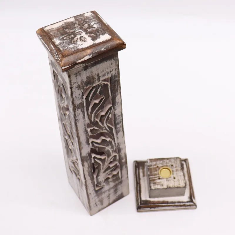 Tapered Incenso Tower Washed Des2 - Mango Legno — foto 1