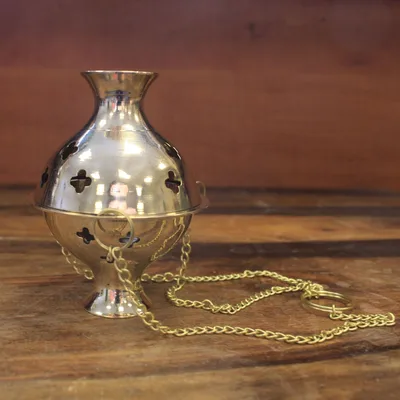 Hanging Brass Incenso Bruciatore — foto 1