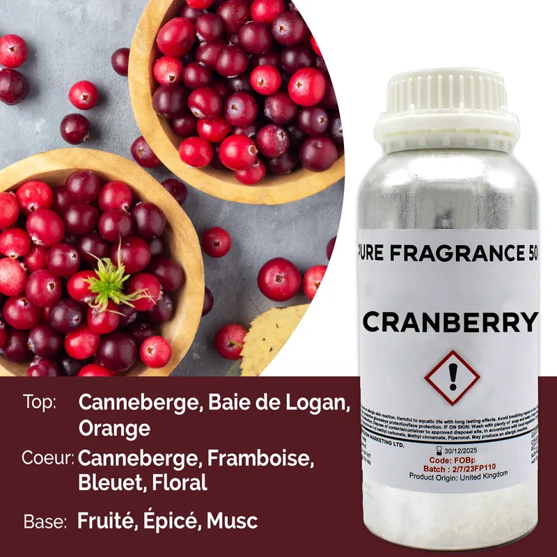 Cranberry Puro Profumo Olio 500ml — foto 5