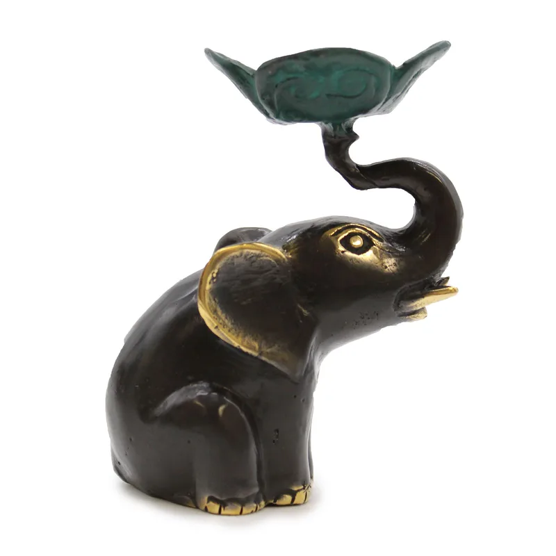 Small Elephant Candela / Incenso Porta — foto 1