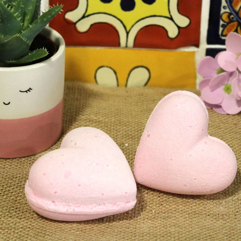 Love Heart Bagno Bomba 70g - Bubblegum