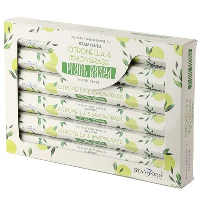 Plant Based Incenso Sticks Citronella & Lemongrass — foto 2