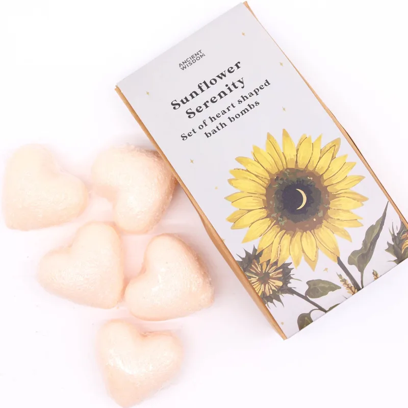 Sunflower Serenity Bagno Heart Gift Set — foto 1