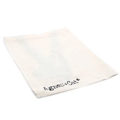 Borsa in cotone Agnes e Cat 6oz – 35x30 cm – Agnes+Cat — foto 3