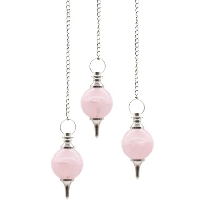 Sphere Pendulum - Rosa Quartz