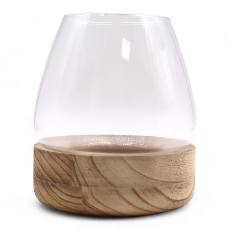 Large Terarium on Naturale Tung Legno 17x19cm — foto 1