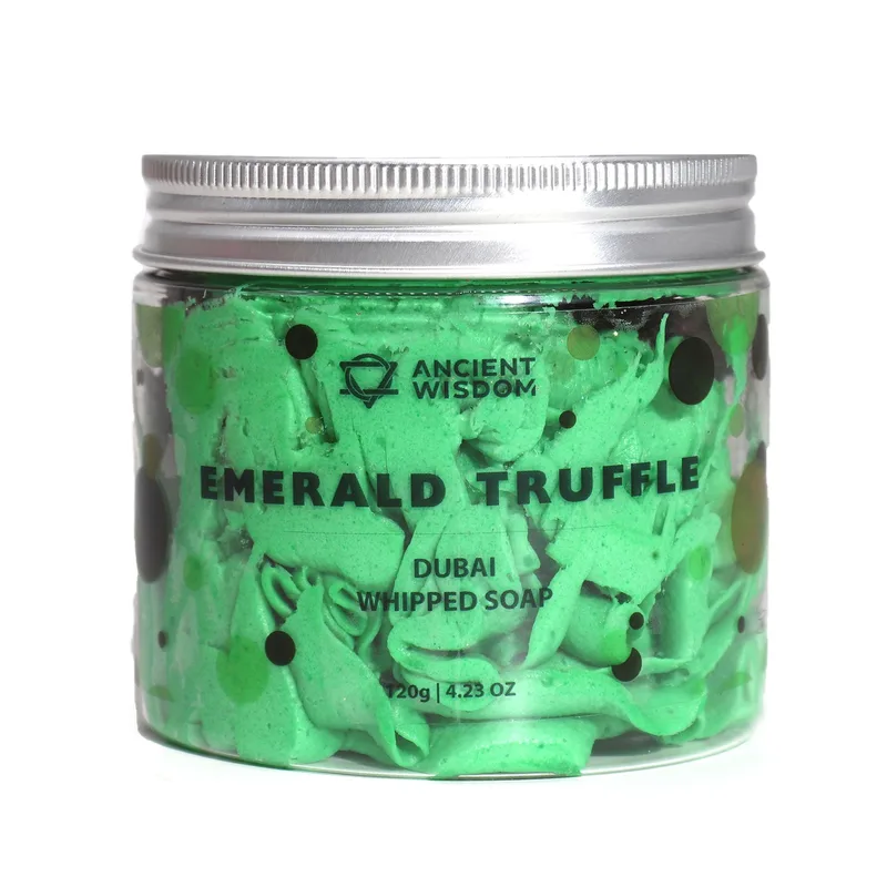 Dubai Whipped Crema Sapone Emerald Truffle 120g