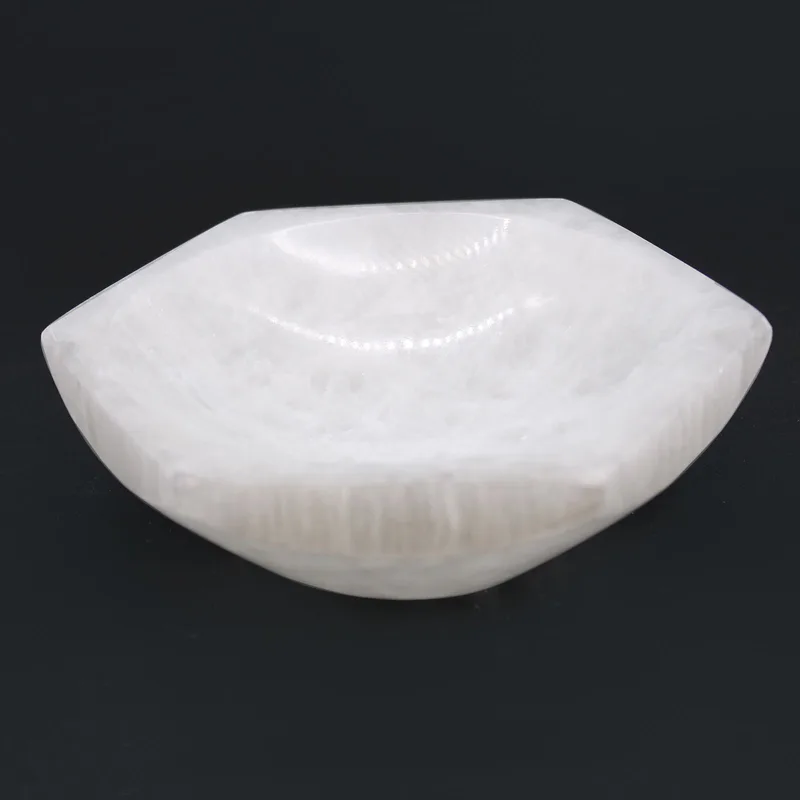 Selenite Hex Bowl 15cm — foto 1