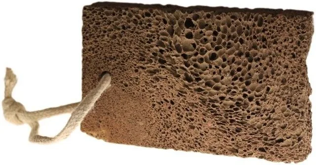 Volcanic Foot Stone -Square Sapone Shape — foto 1