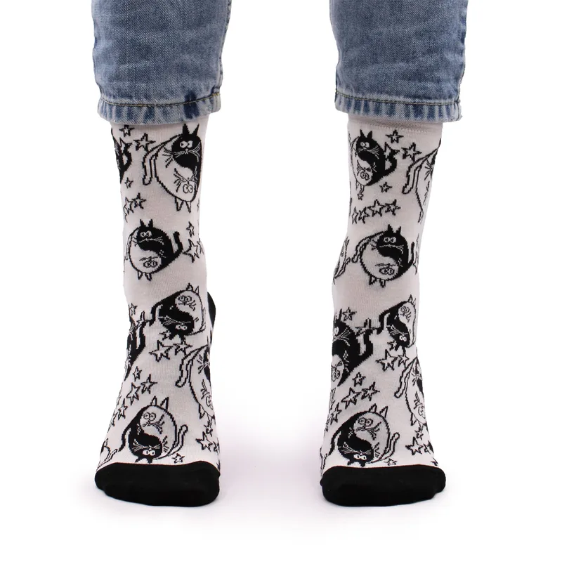 Hop Hare Bamboo Socks (36-40) - Ying Yang — foto 4