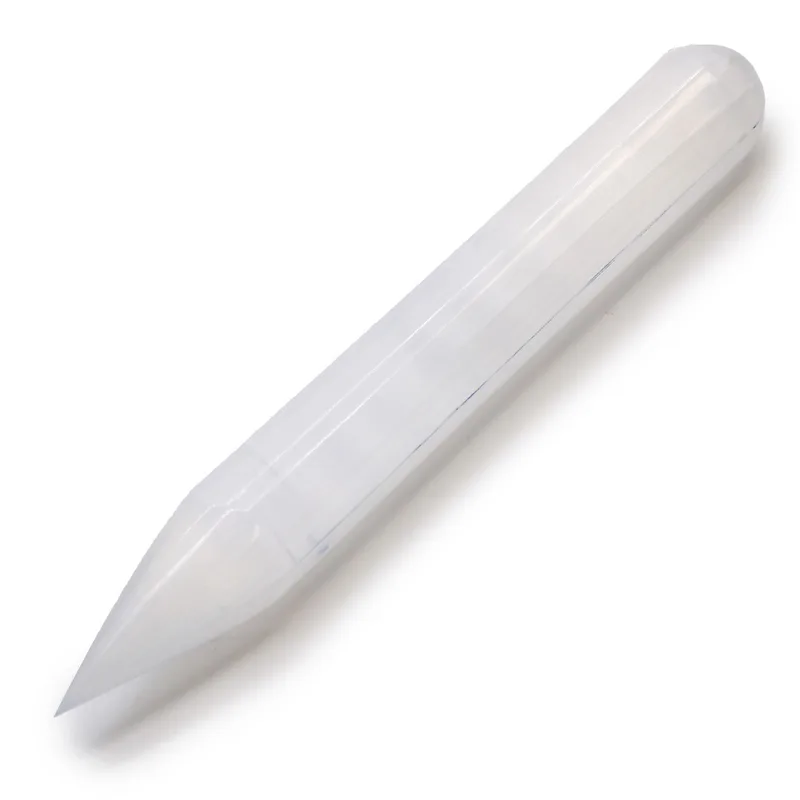 Selenite Wand - 16 cm (Point one End) — foto 2