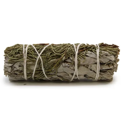 Smudge Stick - Bianco Sage & Juniper 10cm — foto 1
