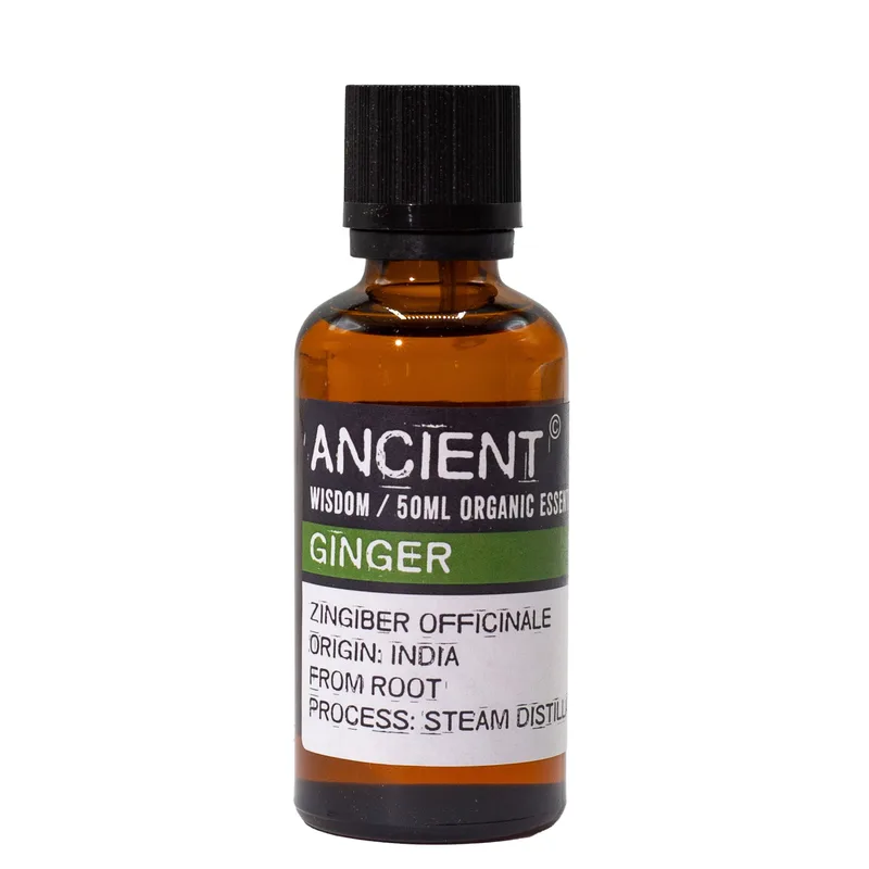 Ginger Organic Essenziale Olio 50ml