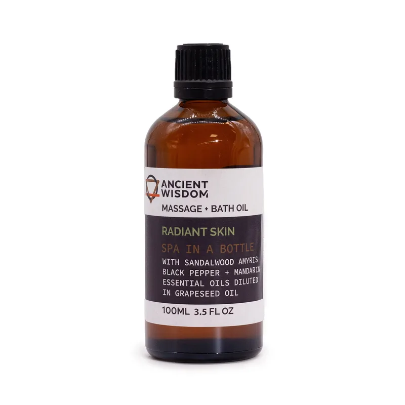 Sandalwood Glow Massage Olio - 100ml