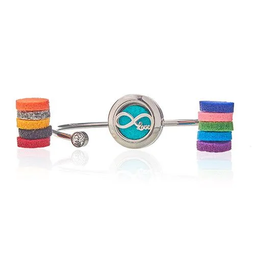 Aromatherapy Jewellery Crystal Bracelet Infinite Love 20mm — foto 2