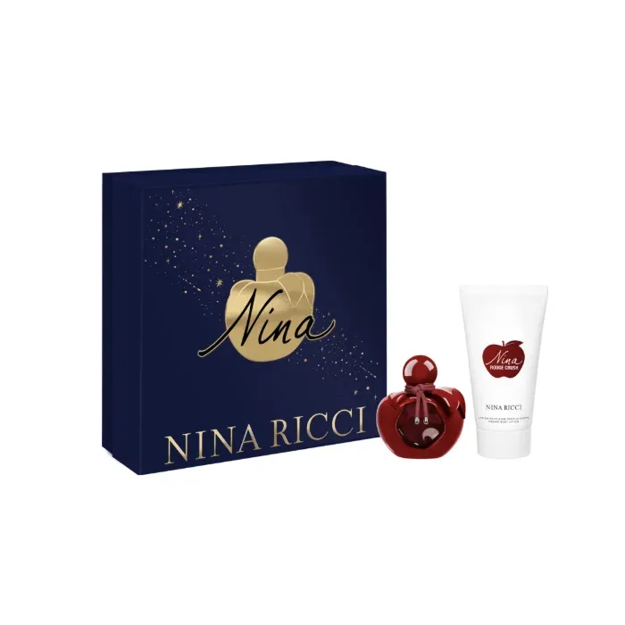  Nina Ricci Nina Rouge Crush Eau De Parfum Spray 50ml Set 2 Parti