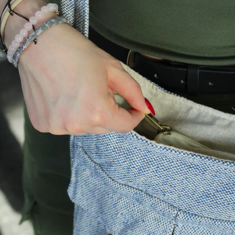 Naturale Tones Two Pocket Bags Comp Denim Medium — foto 3