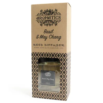 200ml Basil & Maychang Essenziale Olio Reed Diffusore — foto 1