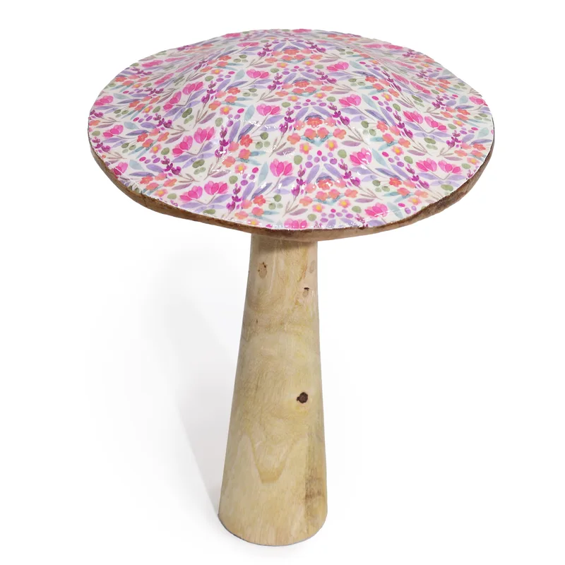 Large Mushroom 20cm Pretty Floral — foto 1