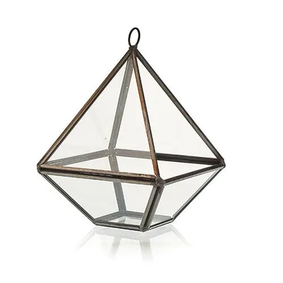 Glass Terrarium Small Diamond — foto 4