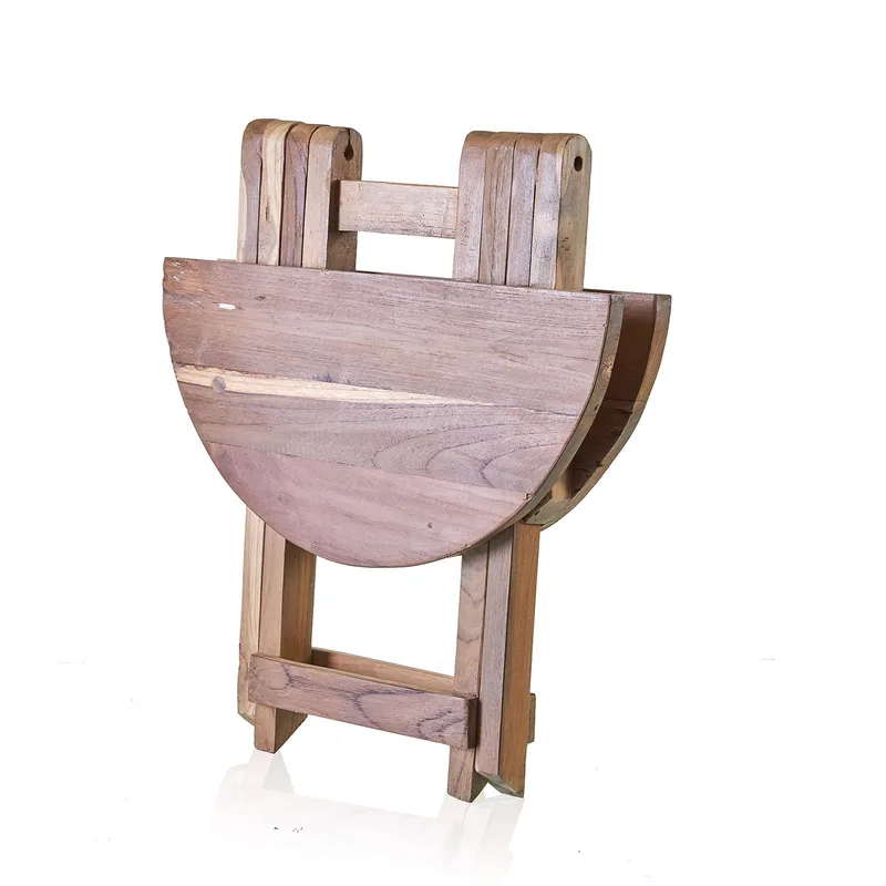 Round Folding Coffee Table 50x50cm — foto 4