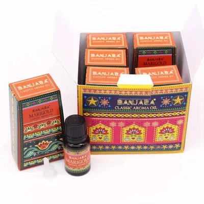 Banjara Indian Profumo Olio 10ml - Marigold