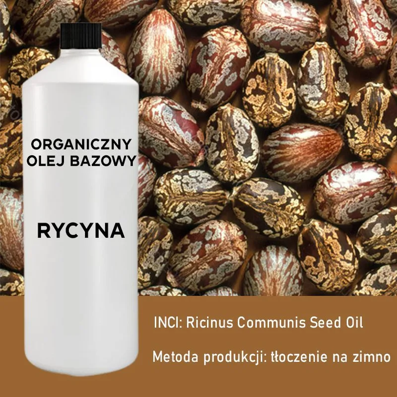 Organic Castor Olio 1 Litre — foto 4