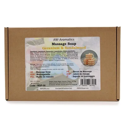 Massage Saponi Geranium & Sandalwood — foto 2