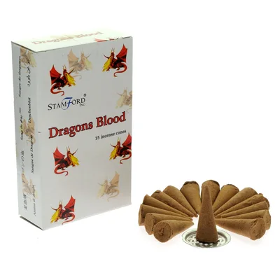 Dragons Blood Incenso Cones — foto 2