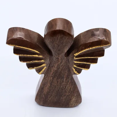 Large Mango Legno Angel - Oro Decor — foto 5