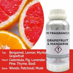Grapefruit & Mandarin Puro Profumo Olio - 500ml — foto 5