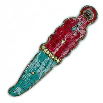 Buddha Long Dagger Tibetan Incenso Porta