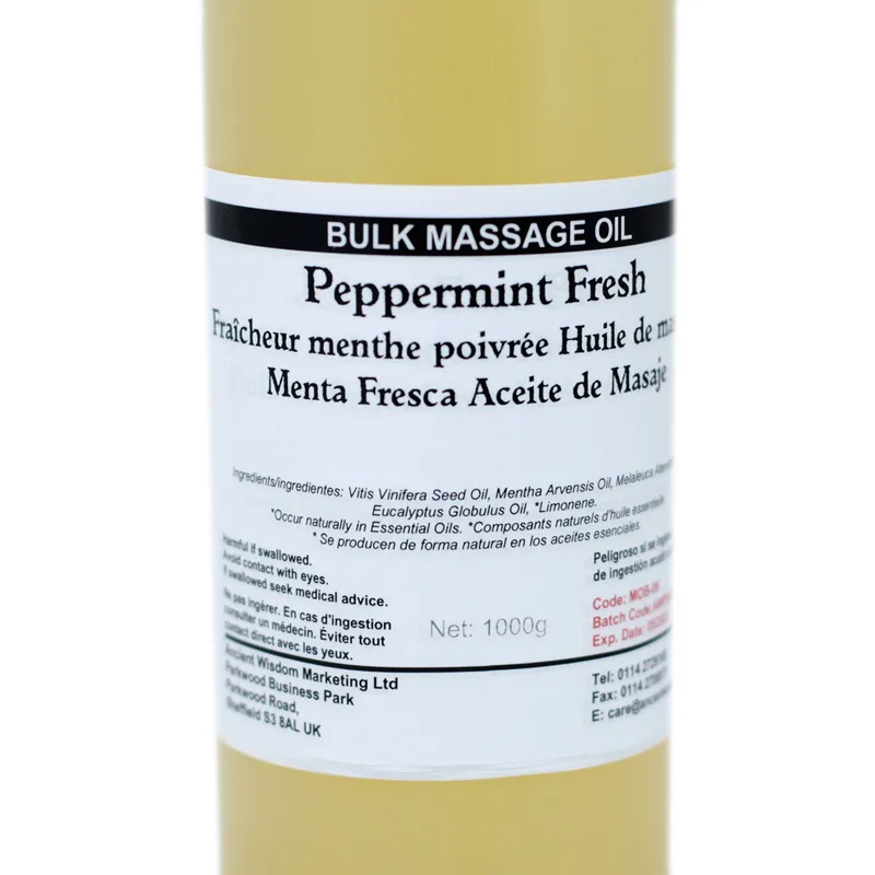 Menta Fresco 1Kg Massage Olio — foto 1