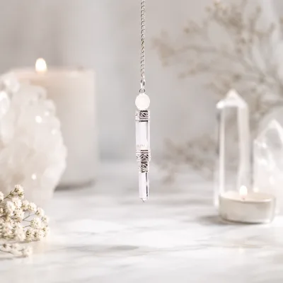 Three Piece Pendulum Rock Quartz — foto 2