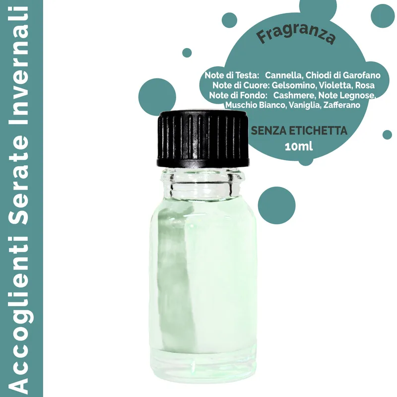 Cosy Winter Nights Profumo Olio 10ml Bianco Label — foto 4