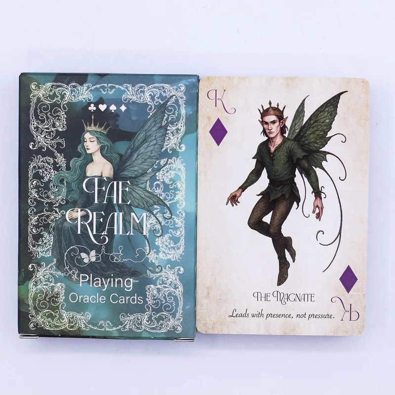 Fae Realm Playing & Oracle Cards – Fairy Theme — foto 3