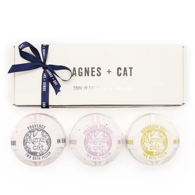 Agnes + Cat Secret Garden Bagno Fizzer Gift Set — foto 2