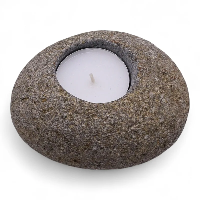 Naturale Riverstone Candela Porta - Single Nightlight
