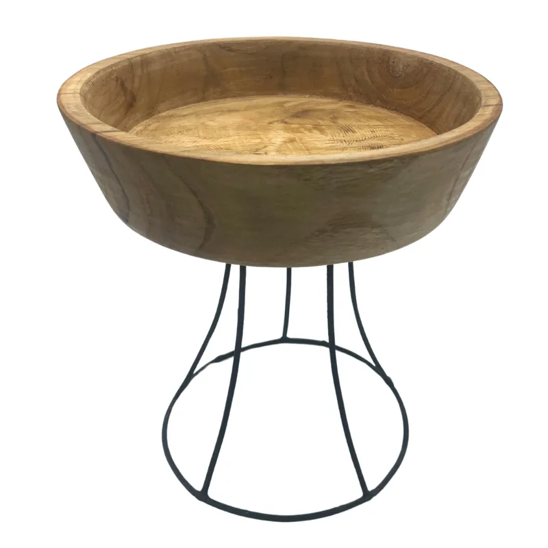 Elevated Teak Bowl 20cm Medium Tray — foto 1