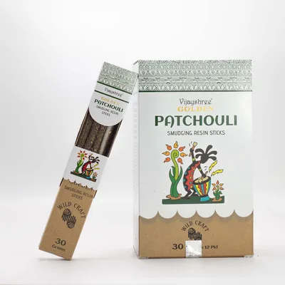 30g Golden Patchouli Smudging Resin Sticks (6s) — foto 5