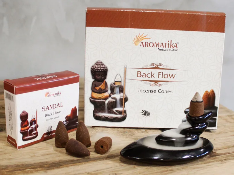 Aromatica Backflow Incenso Cones - Palo Santo — foto 2