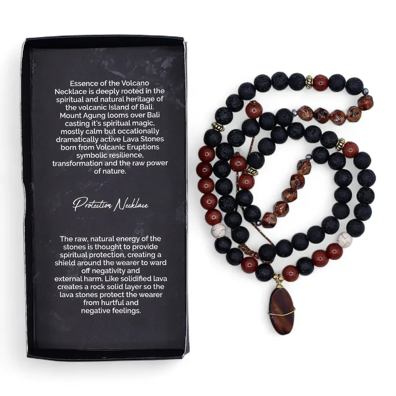 Essence of the Volcano Necklace Protection