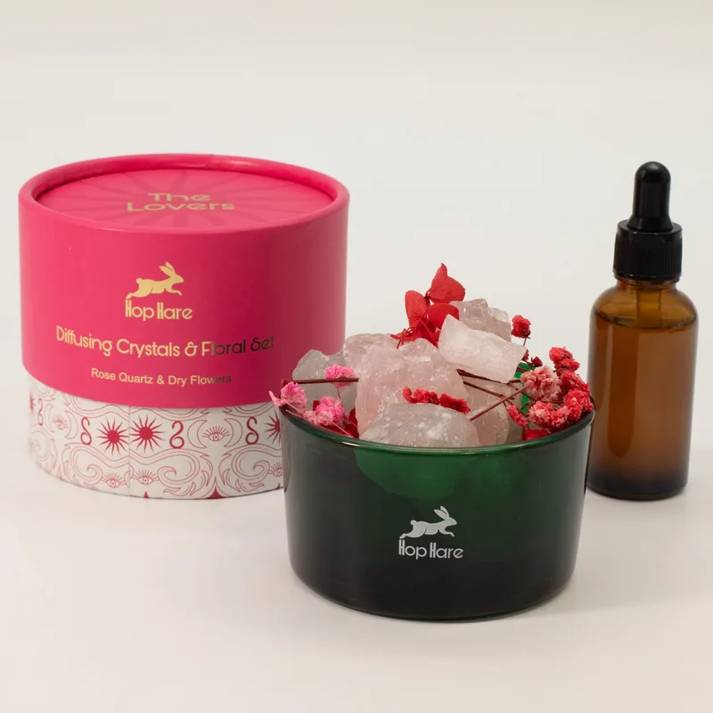 Hop Hare Diffusing Crystals & Floral Set The Lovers — foto 3