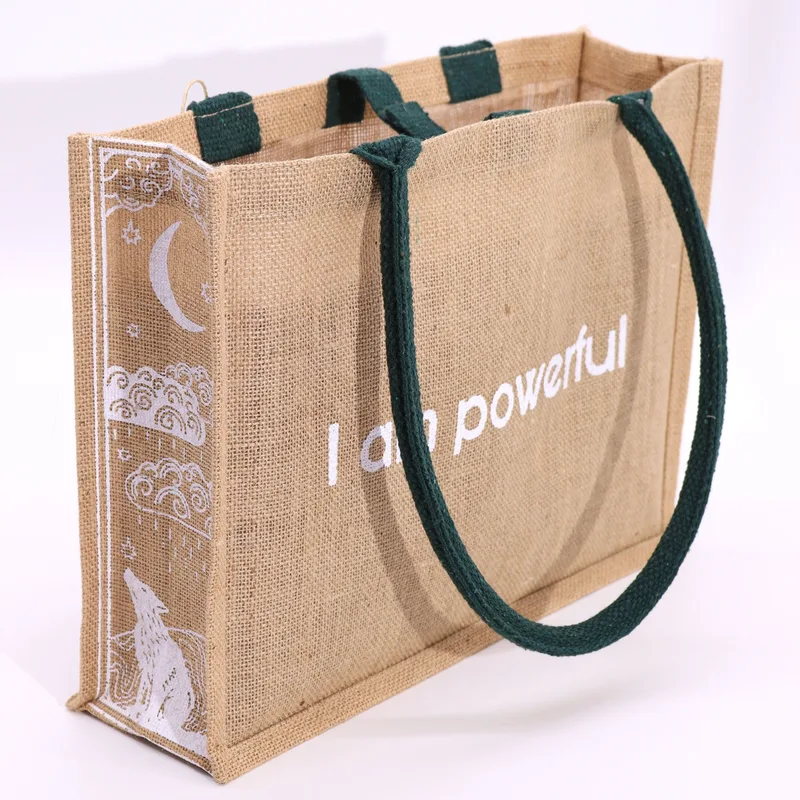 Hop Hare Jute Big Bag - I am Powerful — foto 3
