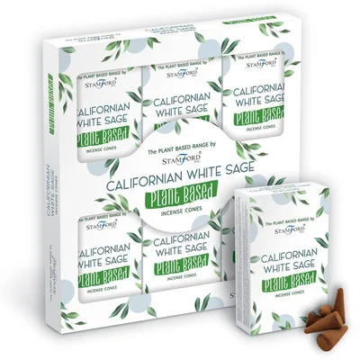 Plant Based Incenso Cones Californian Bianco Sage