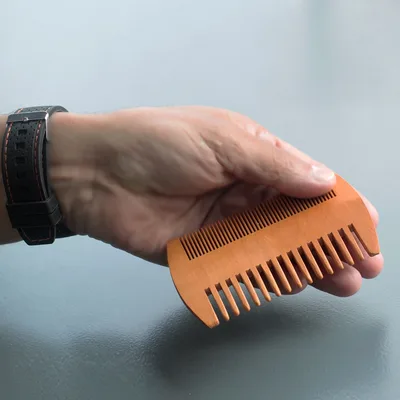 Two Sided Beard Comb — foto 3